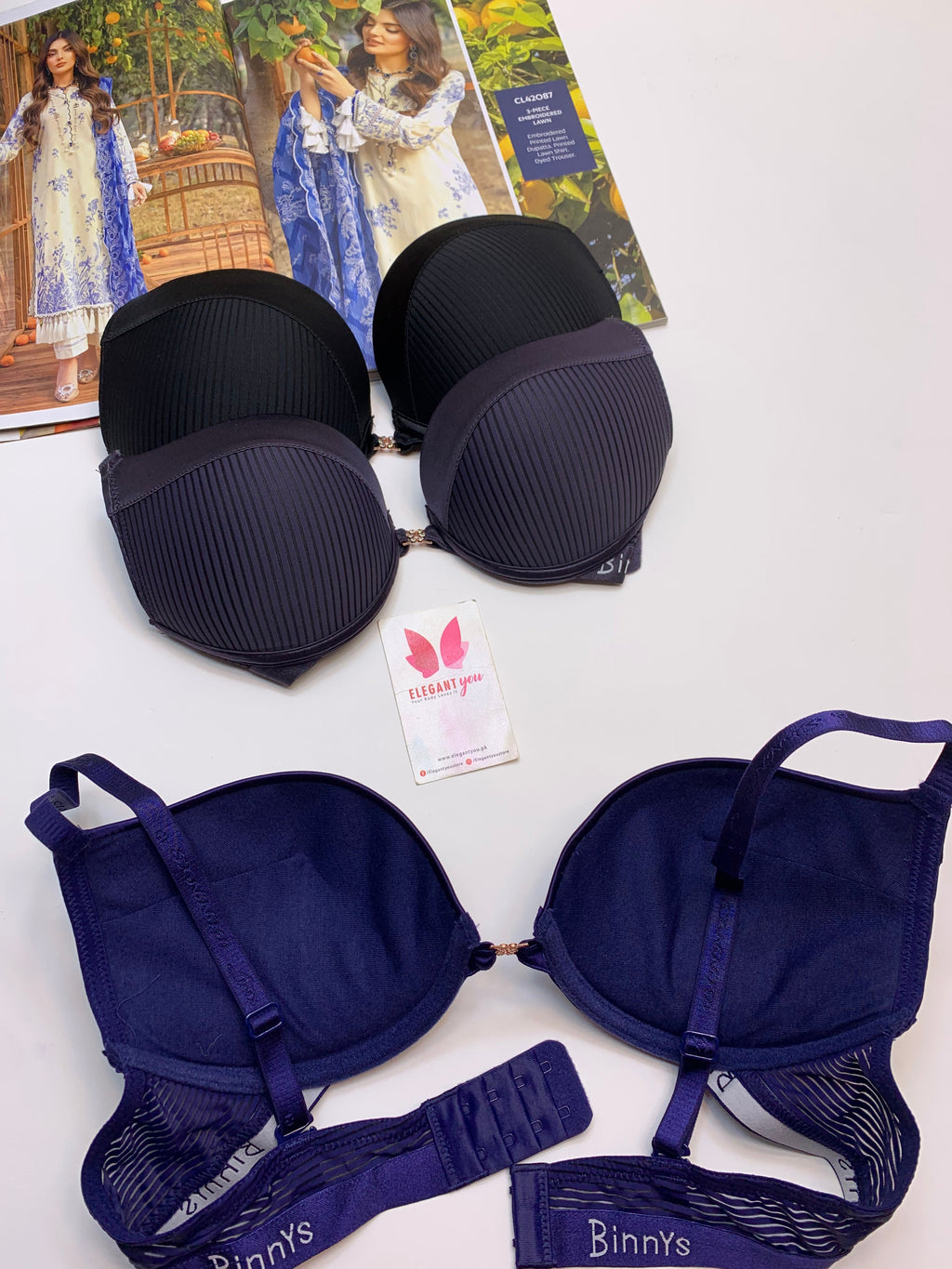 (34-40)B Binnys Most Demanding Plunge Bra (150)*