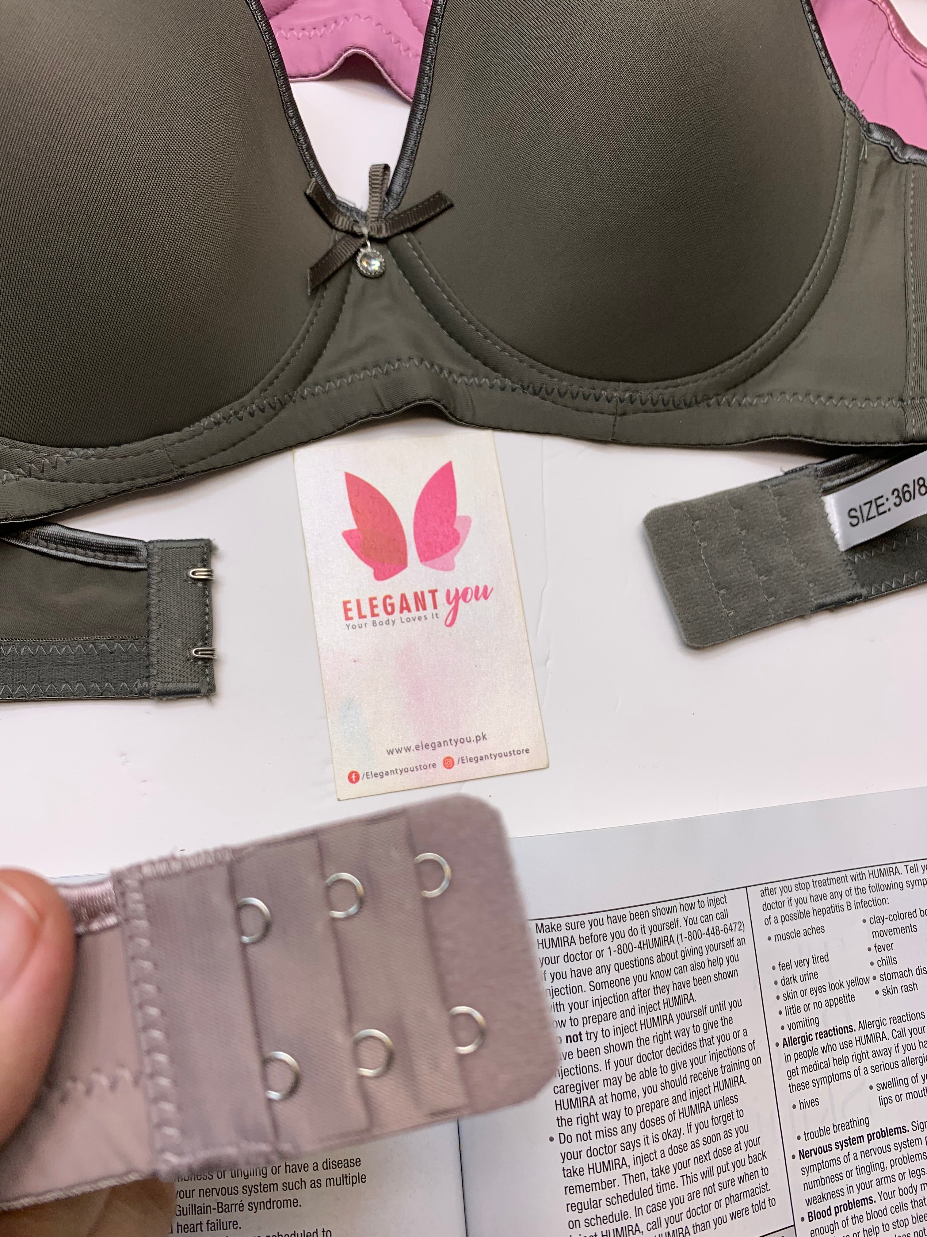 (36-42)b/c  Demi Cup Daily-wear Push-up Bra (148)*