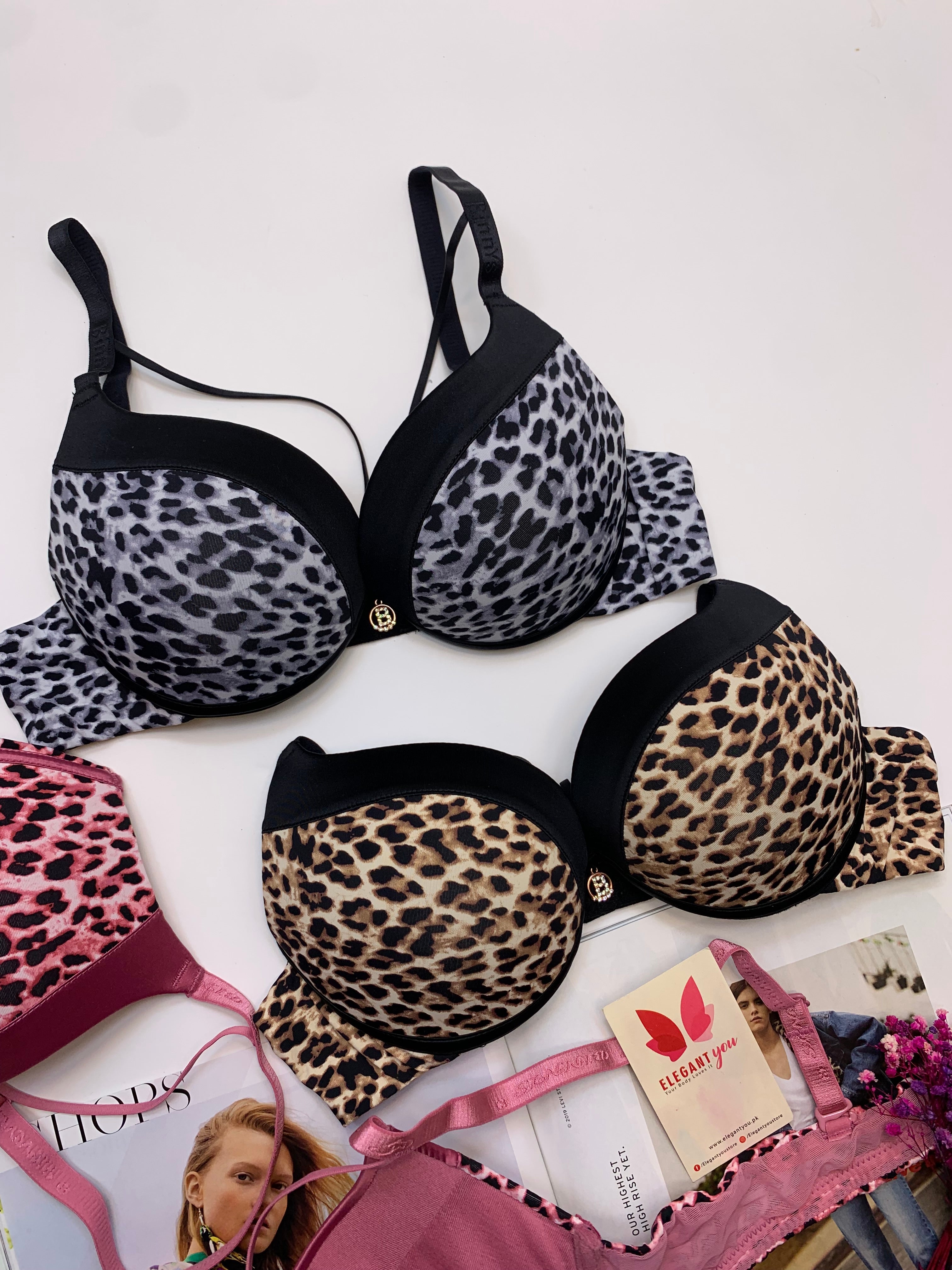 (34-40)B Binny's Padded Pushup Wire Bra (150)*