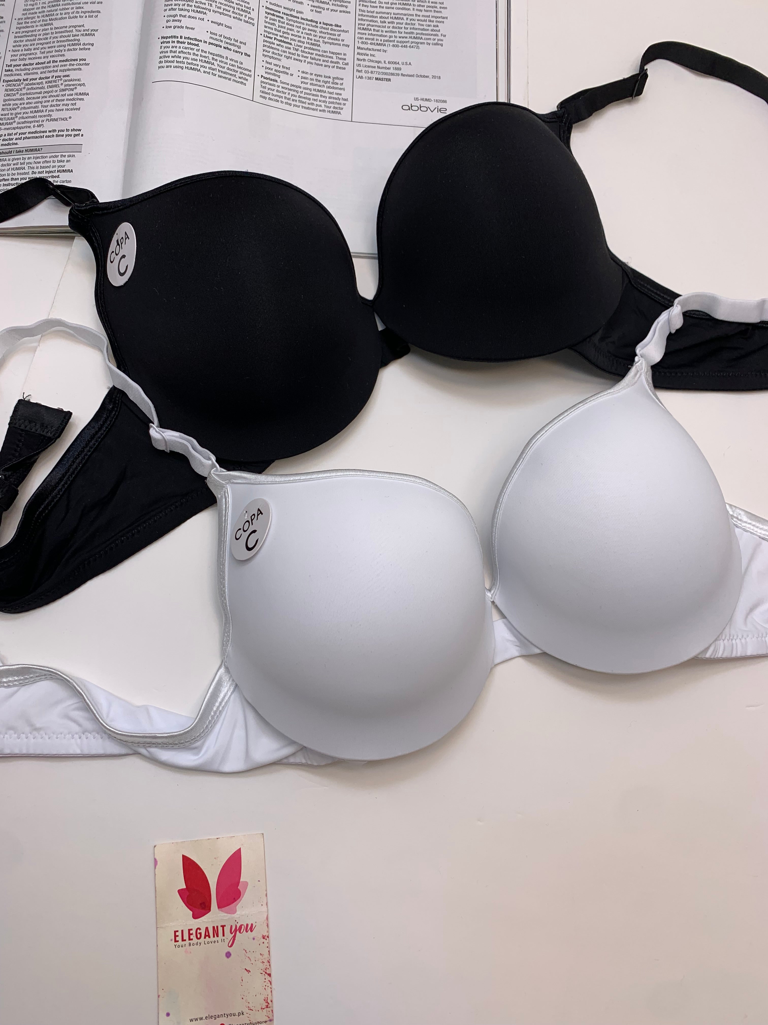 (38-42)b/c Premium Range Padded Push-up Under Wire Bra (144)*