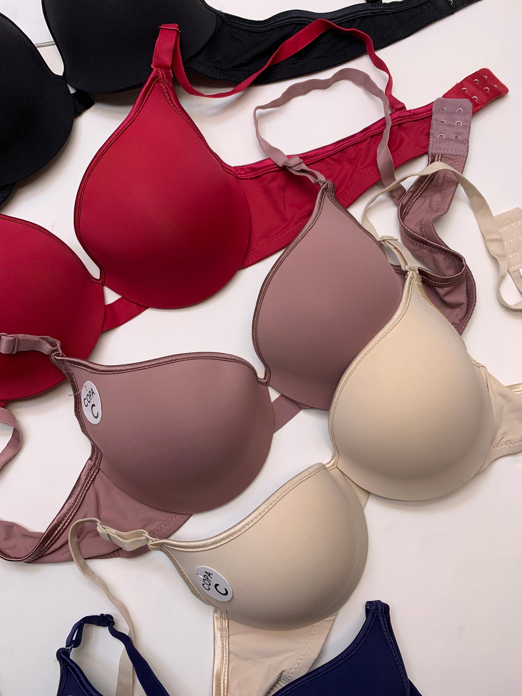 (38-42)b/c Premium Range Padded Push-up Under Wire Bra (144)*