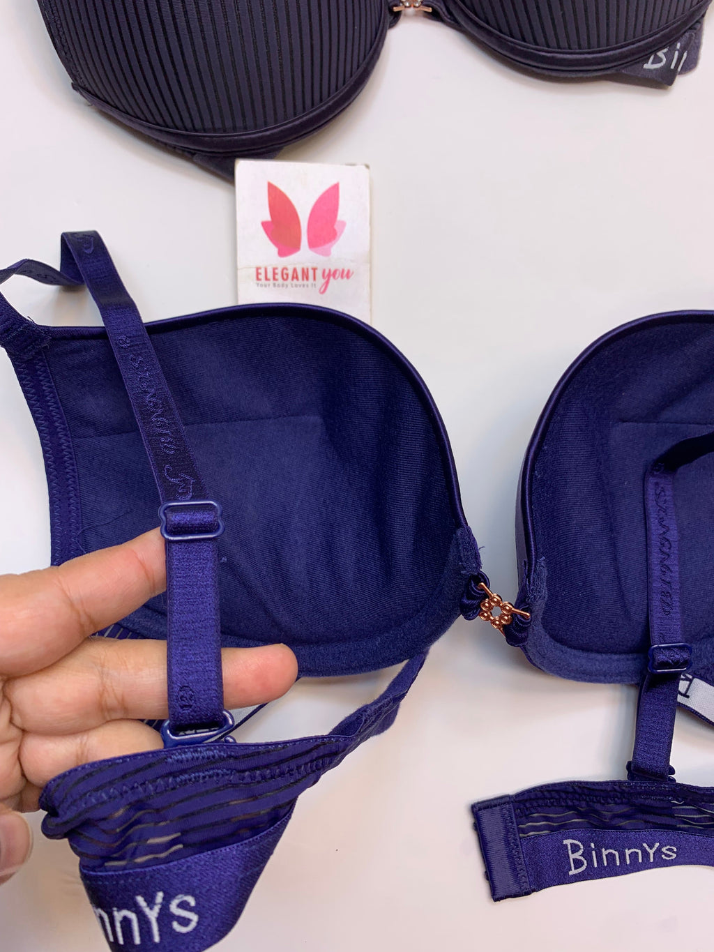 (34-40)B Binnys Most Demanding Plunge Bra (150)*
