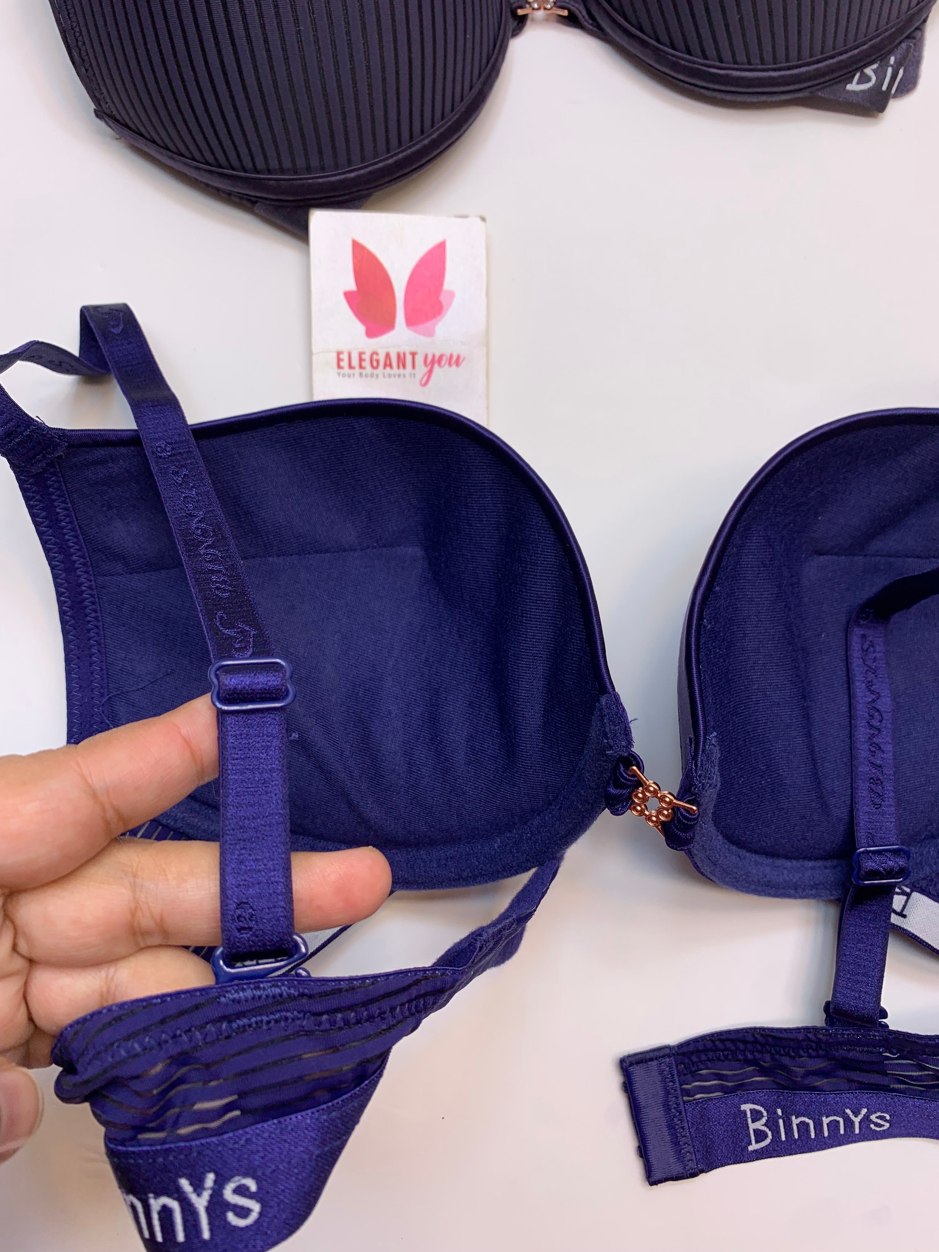 (34-40)B Binnys Most Demanding Plunge Bra (150)*