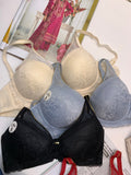 (34-40)B/C  Elegant Single Padded Push-up Lace Bridal Bra (142)