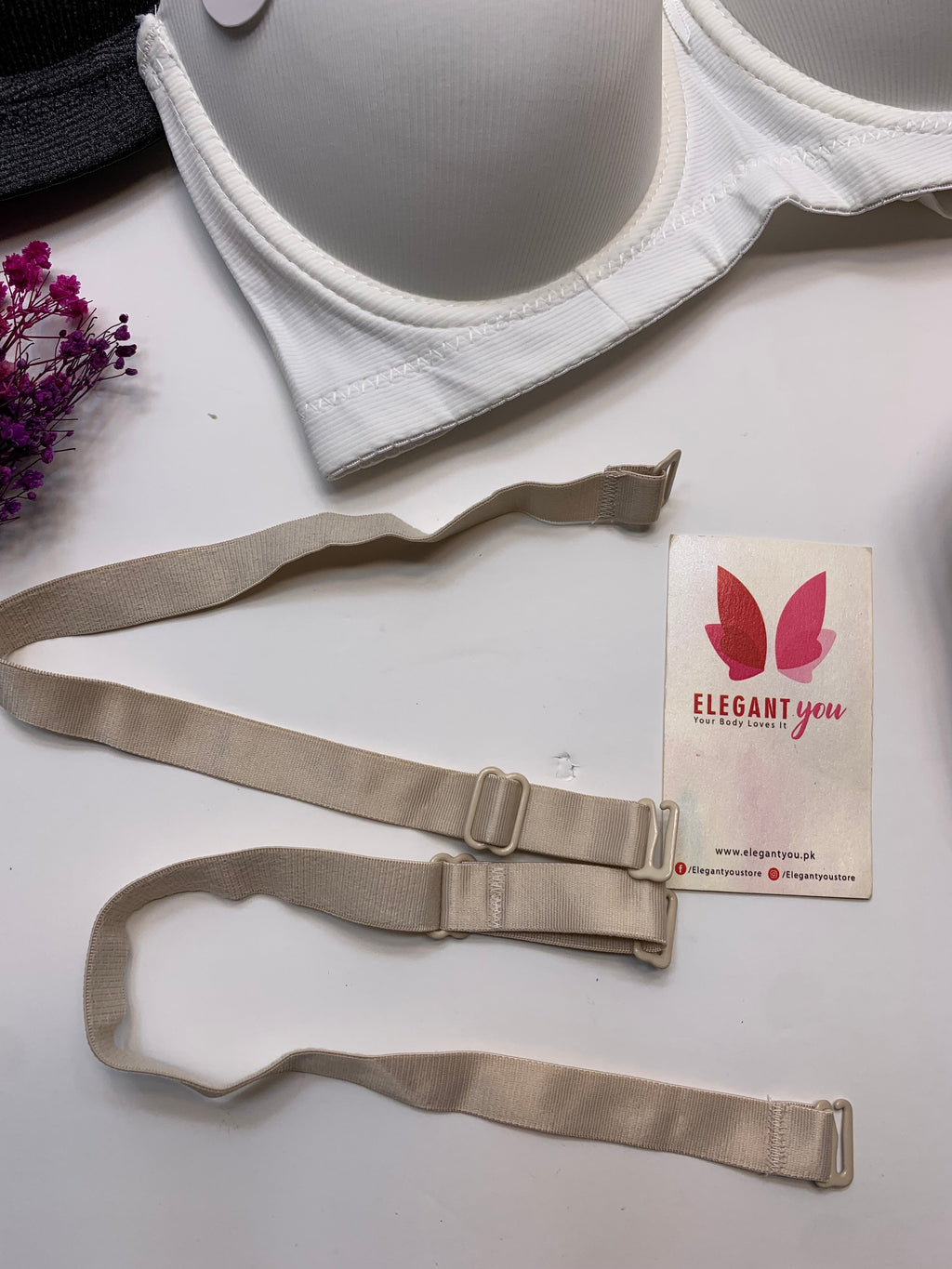 (36-42)C Cup Size Half Cup Shape Padded Push up Wired Plain Bra (170)*
