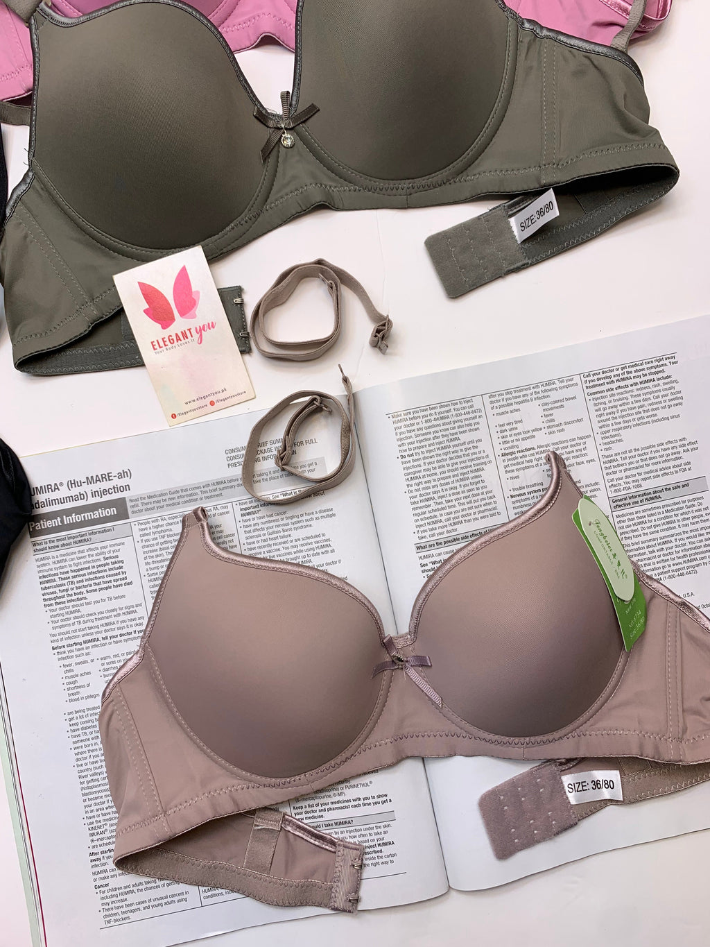 (36-42)b/c  Demi Cup Daily-wear Push-up Bra (148)*