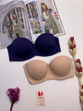 (36-42)C  Plain Half Cup C Cupsize Padded Bra(146)*