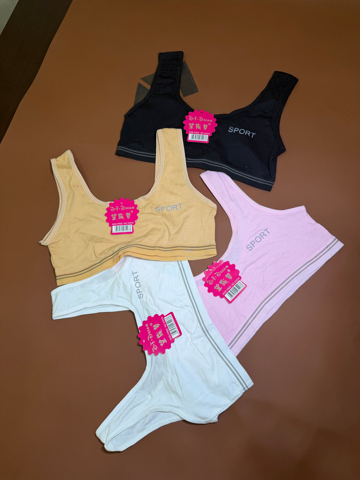 FEMBRA Pack of 4 Blouses Pakistan | Black White Skin Pink | Buy Online