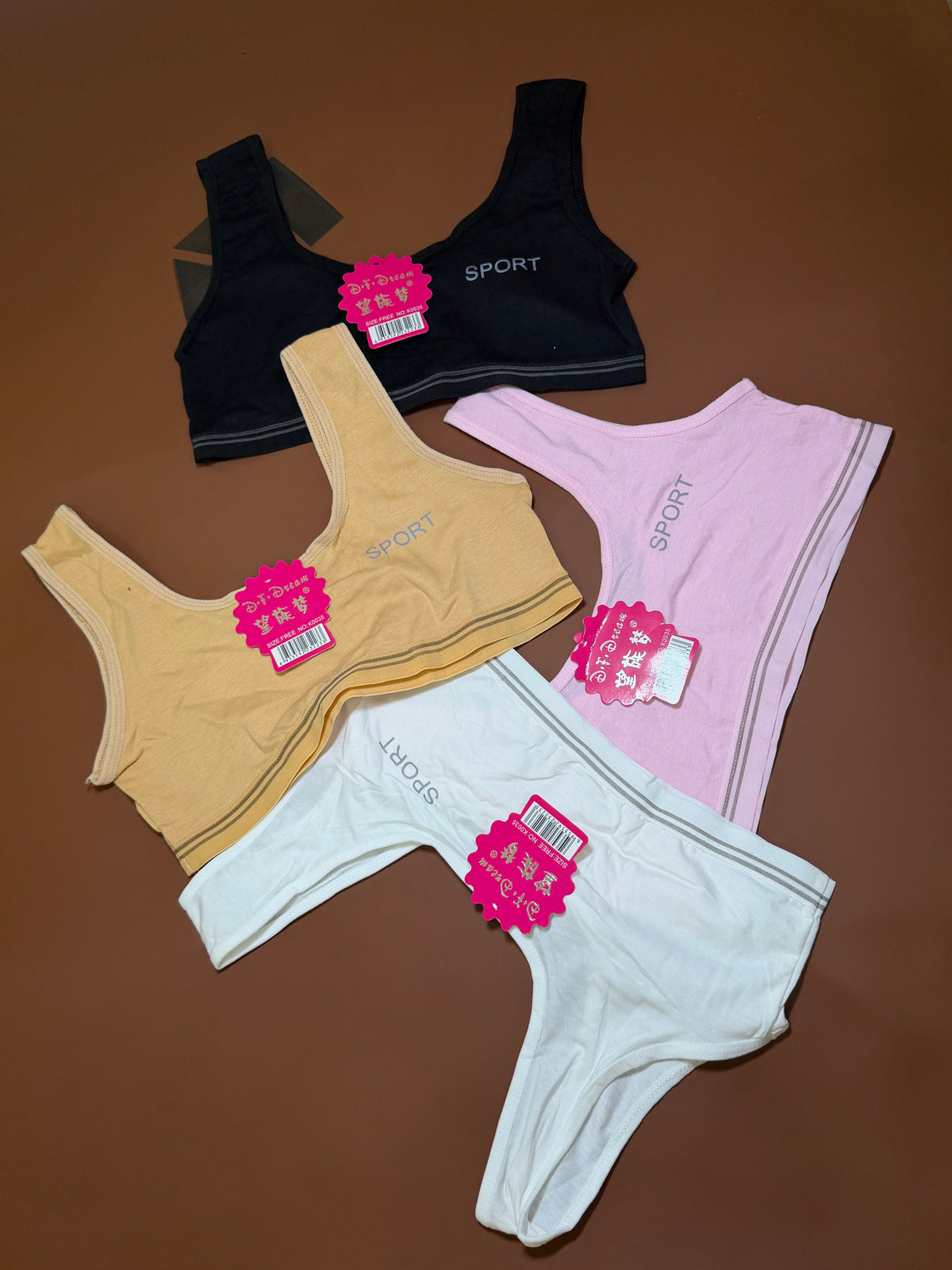 FEMBRA Pack of 4 Blouses Pakistan | Black White Skin Pink | Buy Online