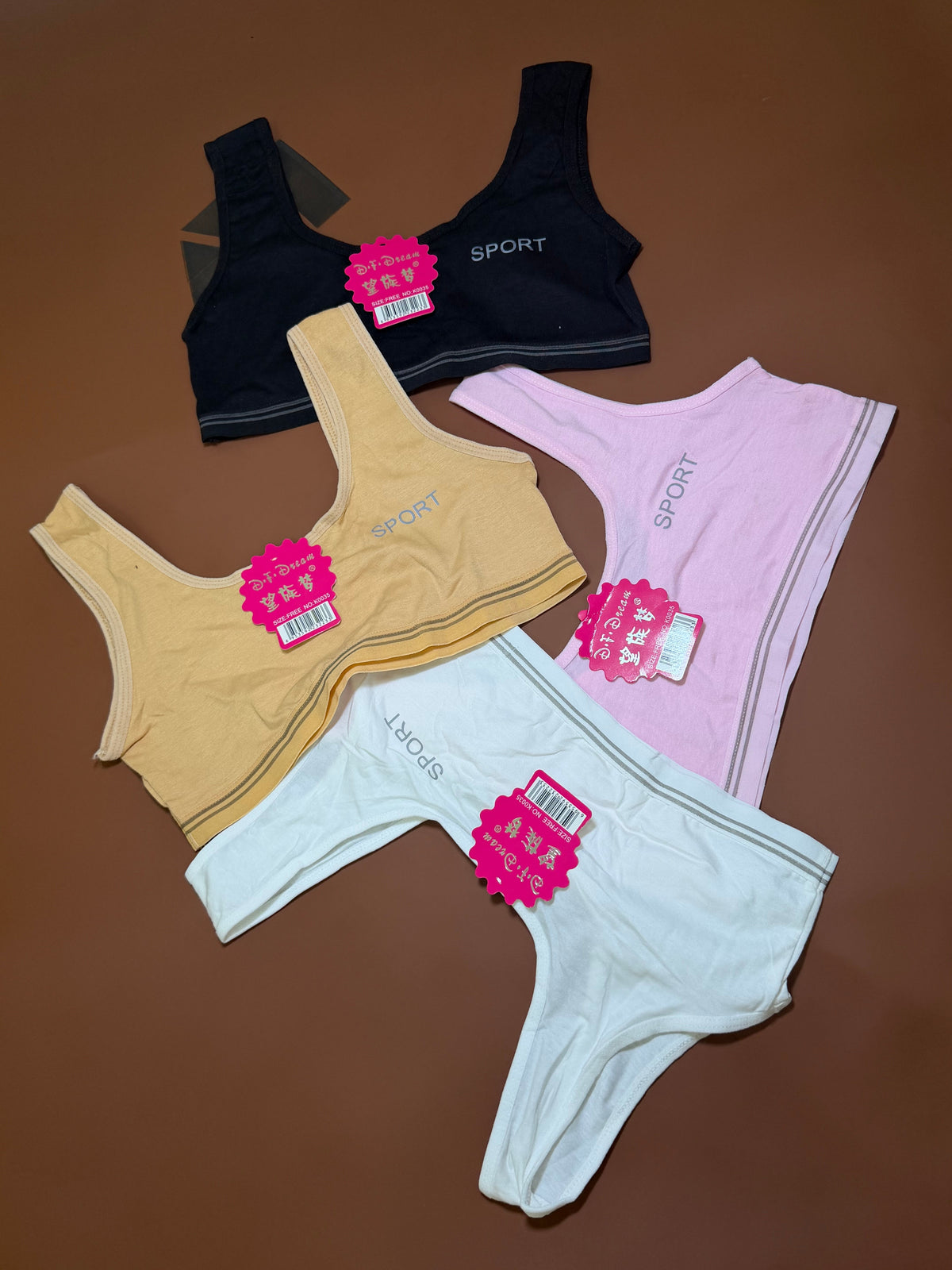 FEMBRA Pack of 4 Blouses Pakistan | Black White Skin Pink | Buy Online
