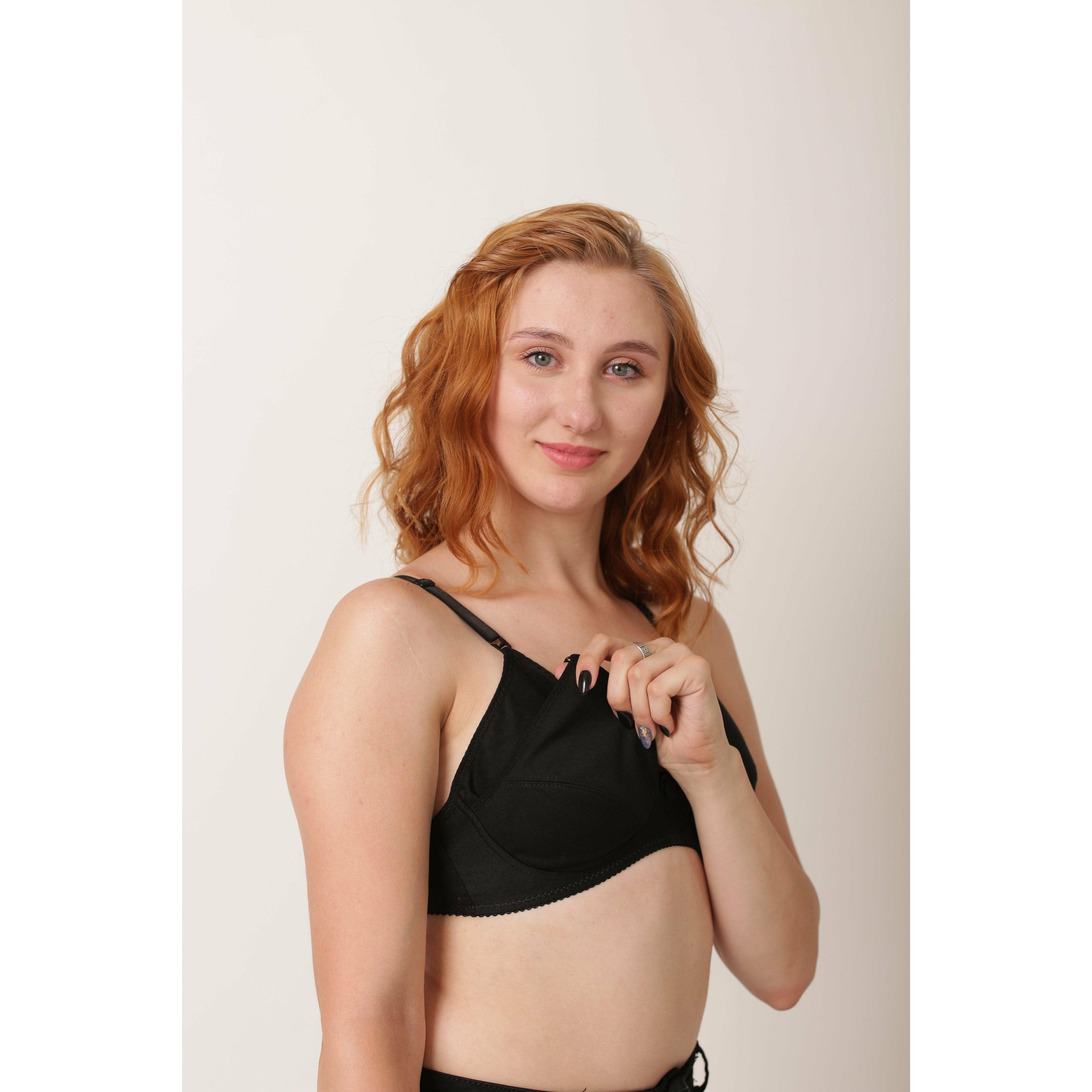 Mimosa - Comfiest Open Cups With Clip Nursing / Maternity Bra