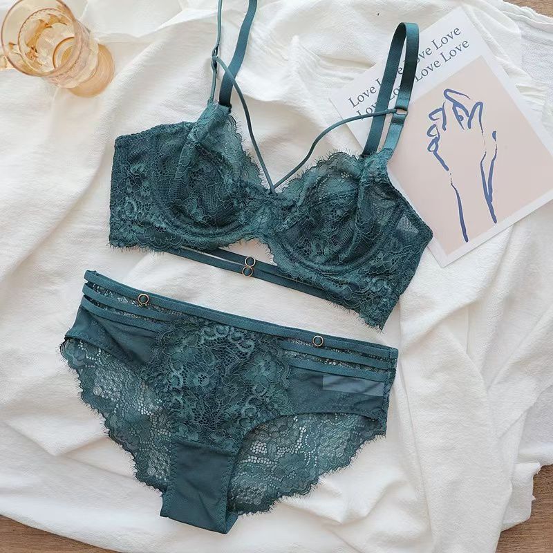 Beige Luscious Laced Bra and Panty Set