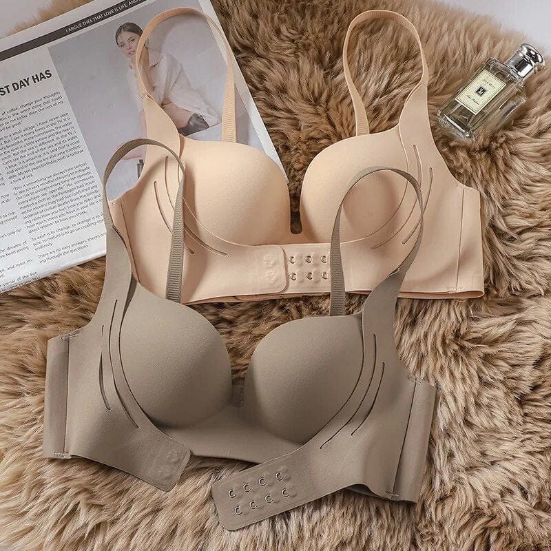 (30-38)b Ultimate Comfort Seamless Posture Correction Anti Saggy Bra(096)*