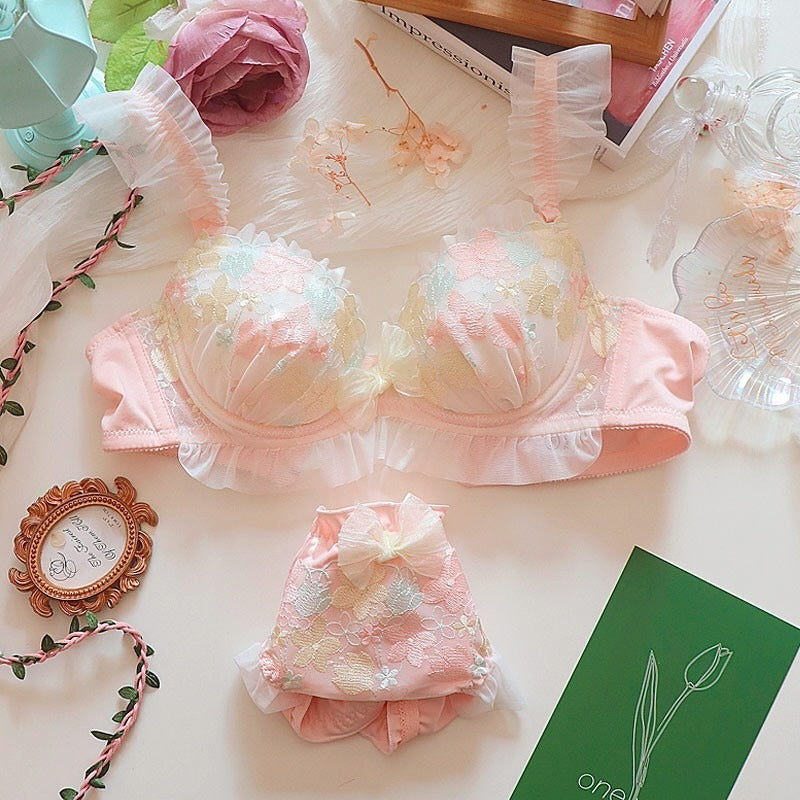 Kitty bra set seamless bra