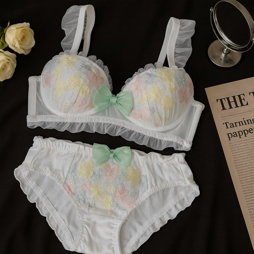 Kitty bra set seamless bra
