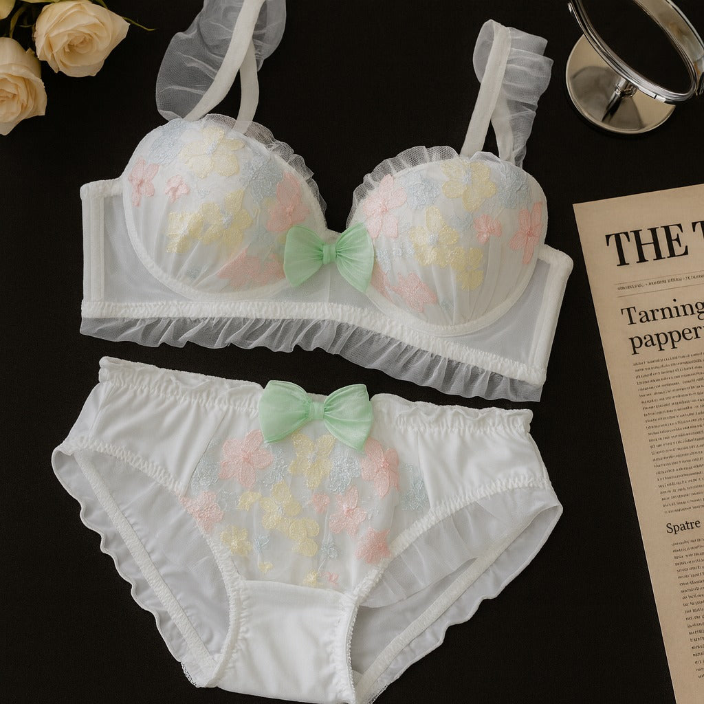 Kitty bra set seamless bra