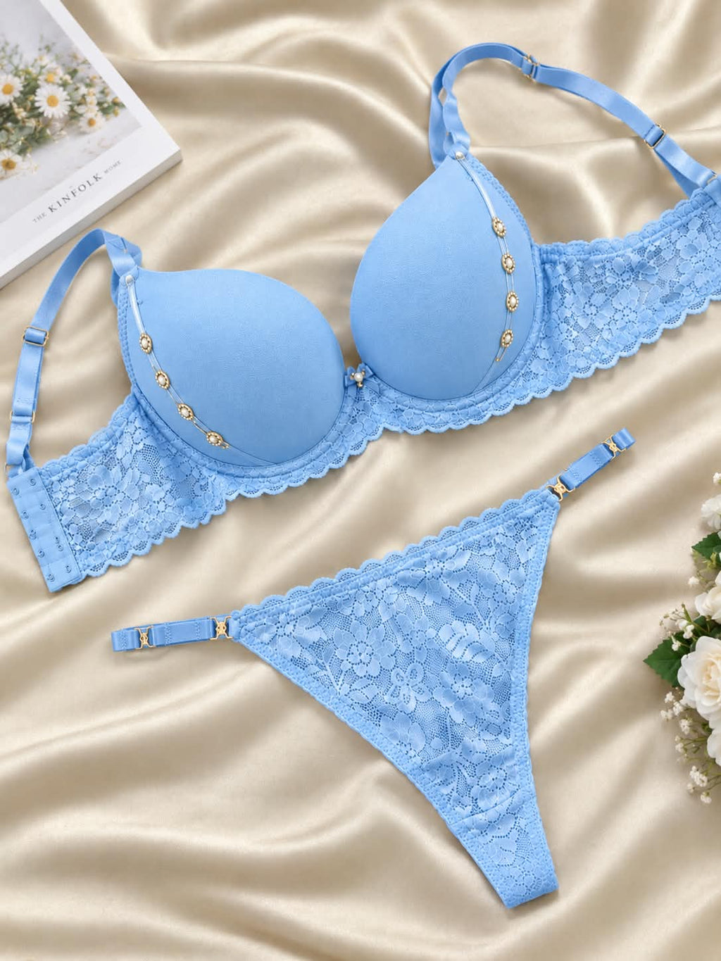 Elegant Lace Bra & Panty Set