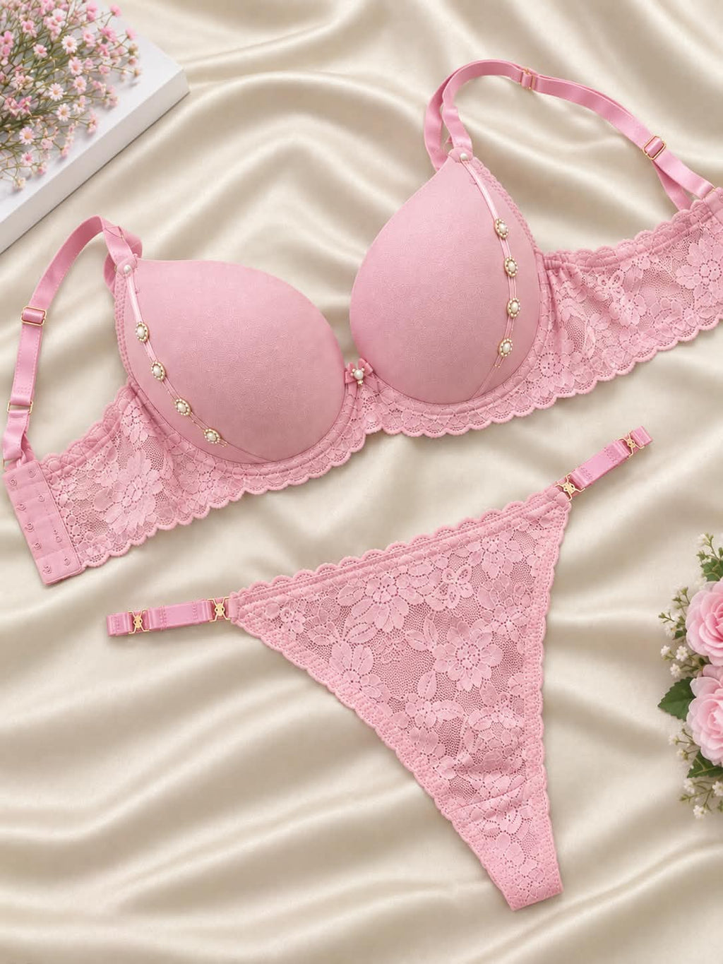 Elegant Lace Bra & Panty Set