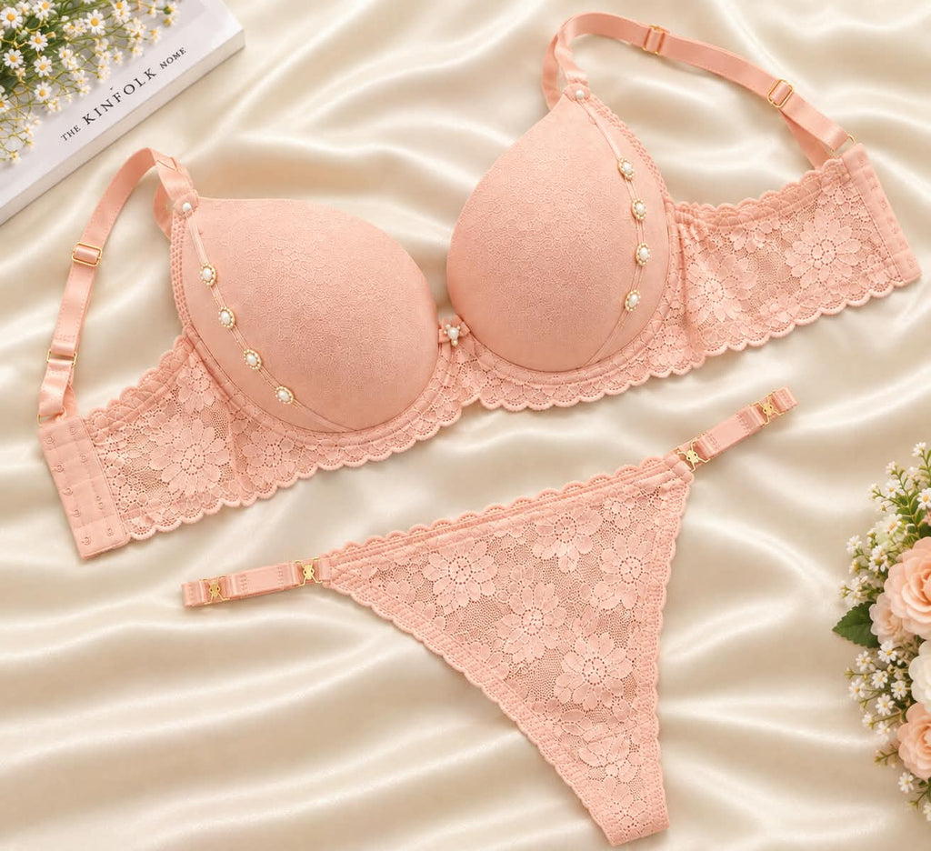 Elegant Lace Bra & Panty Set