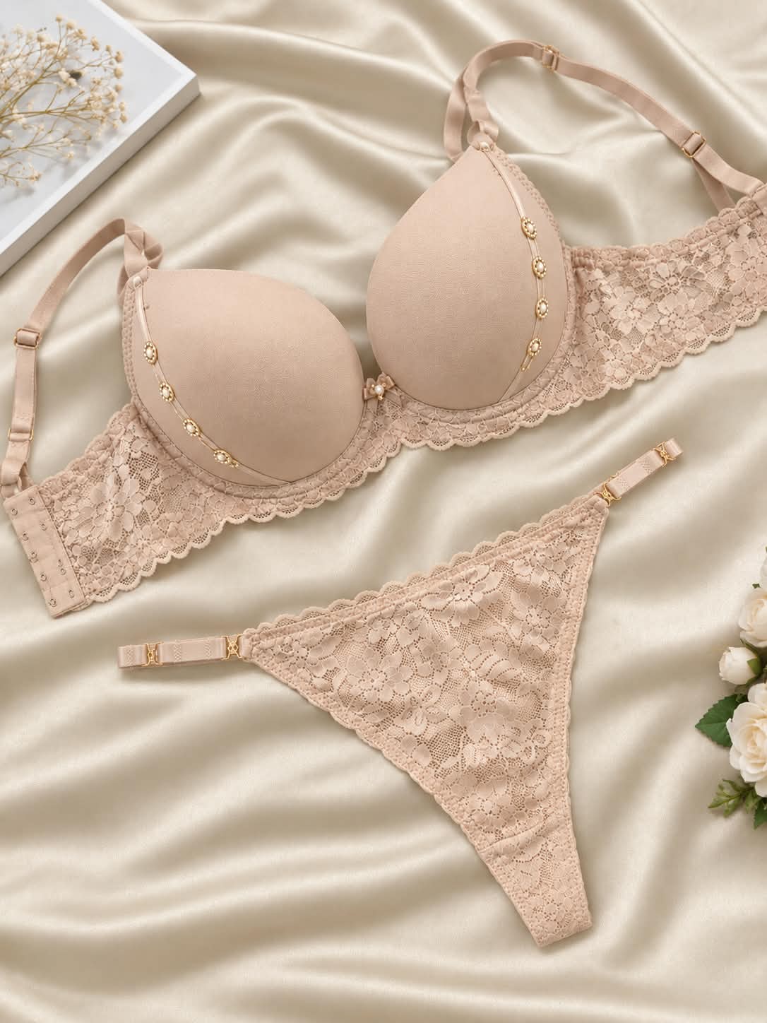 Elegant Lace Bra & Panty Set