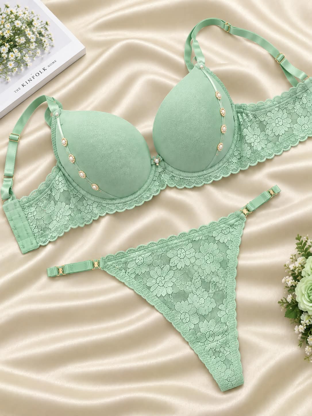 Elegant Lace Bra & Panty Set