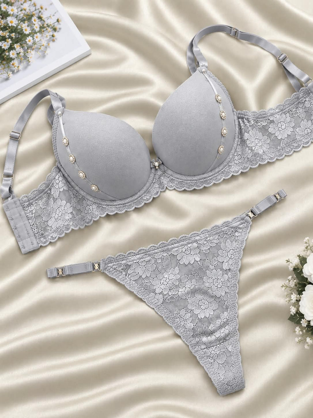 Elegant Lace Bra & Panty Set