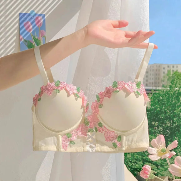 Elegant Embroidered Bra & Panty