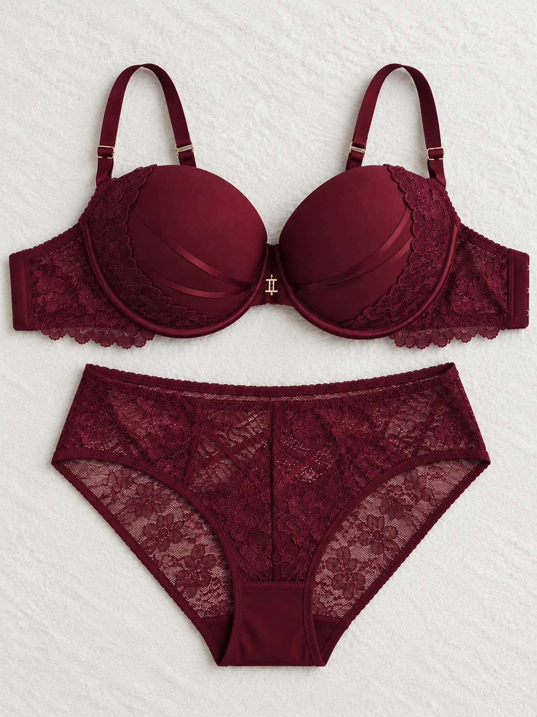 🖤 Premium Black Lace Bra &amp; Panty Set 🖤
