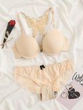 Butterfly 🦋 Style Fashion Bra Set Packs Of 3 Buy 1 Get 2 Free ( Free Delivery Is Available All Over Pakistan)