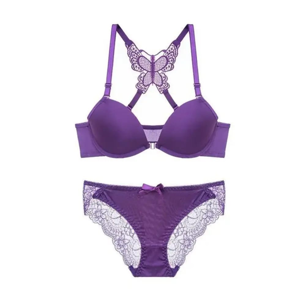 Butterfly 🦋 Style Fashion Bra Set Packs Of 3 Buy 1 Get 2 Free ( Free Delivery Is Available All Over Pakistan)