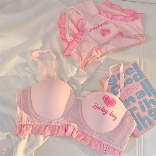 3 Pieces Baby Bra Set | Soft & Comfortable Innerwear Set
