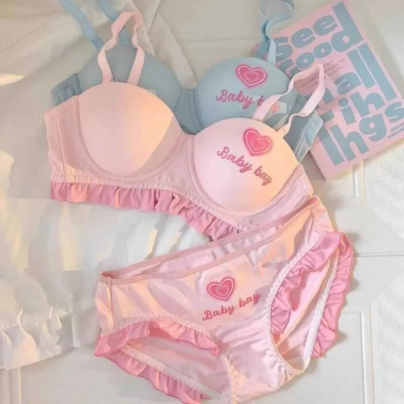 3 Pieces Baby Bra Set | Soft & Comfortable Innerwear Set