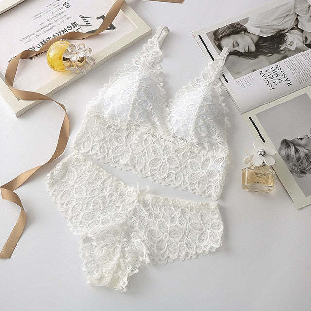 Lace Bralette Set