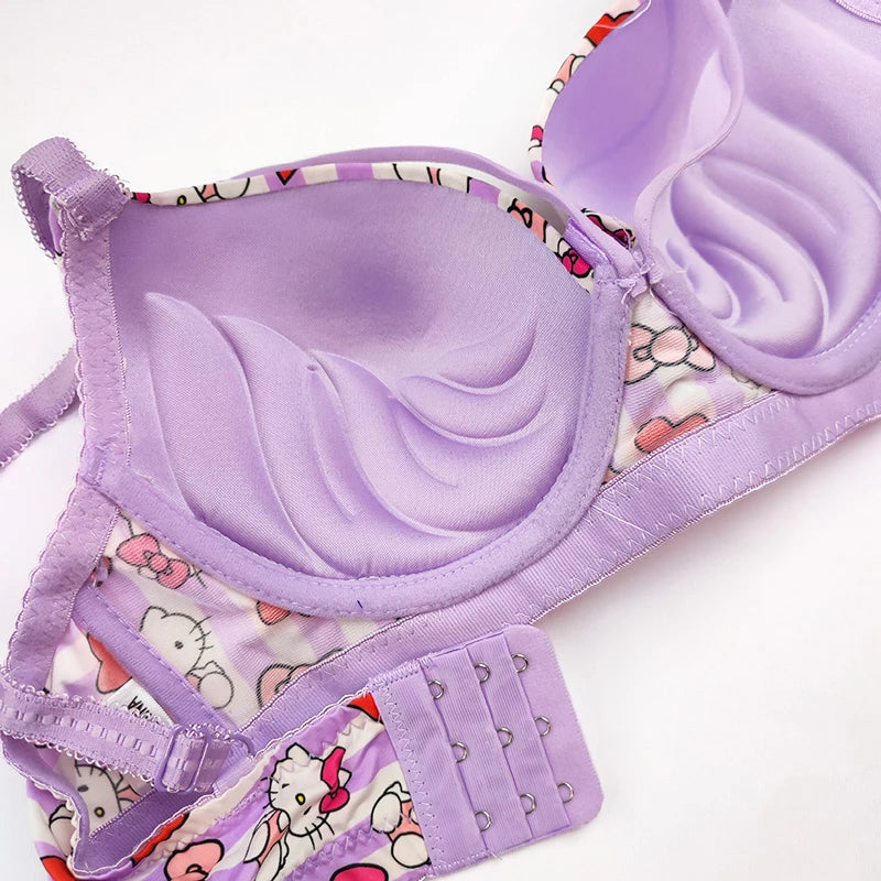 (36-42)b/c  size Hello Kitty Daily-wear Push-up Bra(144)*