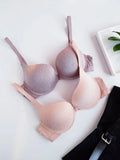 Demi Cup Soft Padded Push-up Wired Bra (160)^
