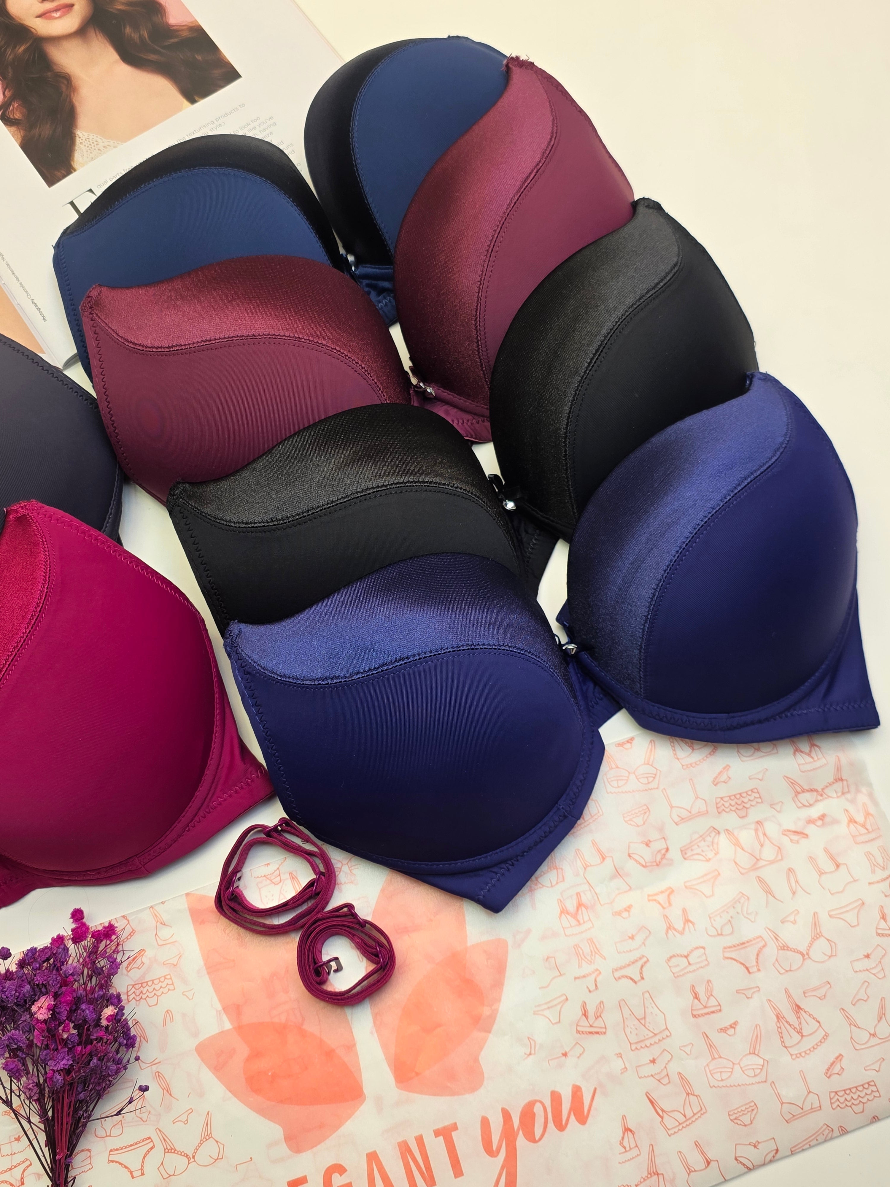 (34-40)Binny's Padded Push-up Wired Bra* (161)