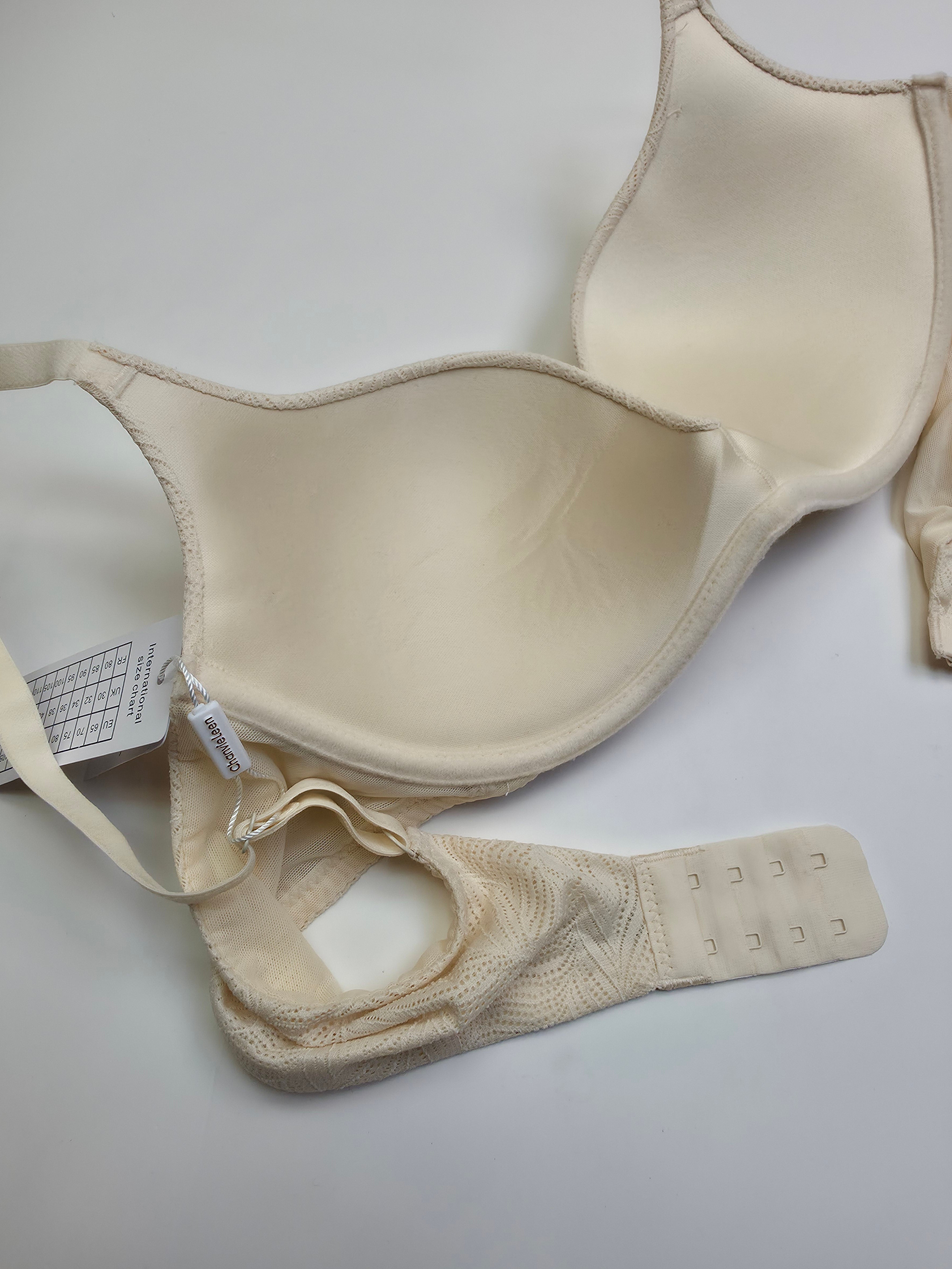 (38-42)C Chanvie Leen Sensitive Skin Soft Padded Pushup Wired Bra (166)*