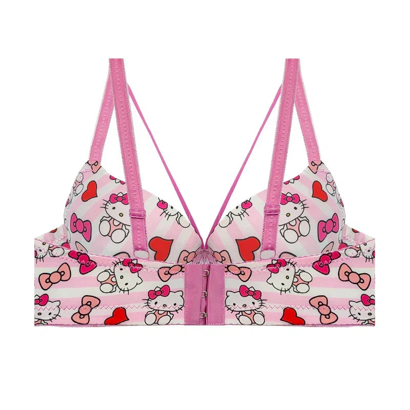 (36-42)b/c  size Hello Kitty Daily-wear Push-up Bra(144)*