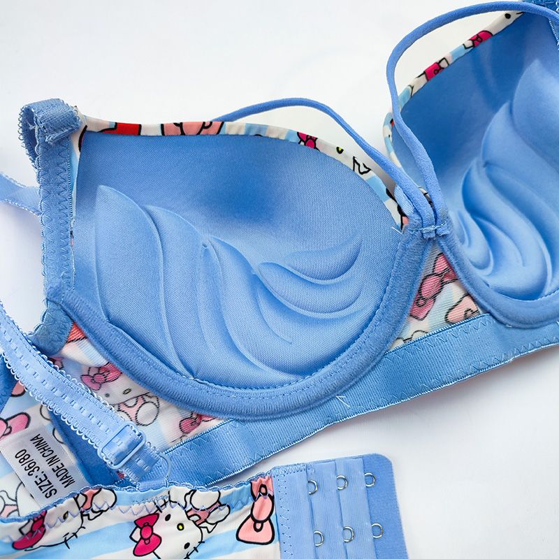(36-42)b/c  size Hello Kitty Daily-wear Push-up Bra(144)*