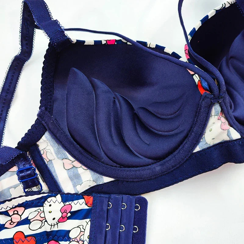 (36-42)b/c  size Hello Kitty Daily-wear Push-up Bra(144)*