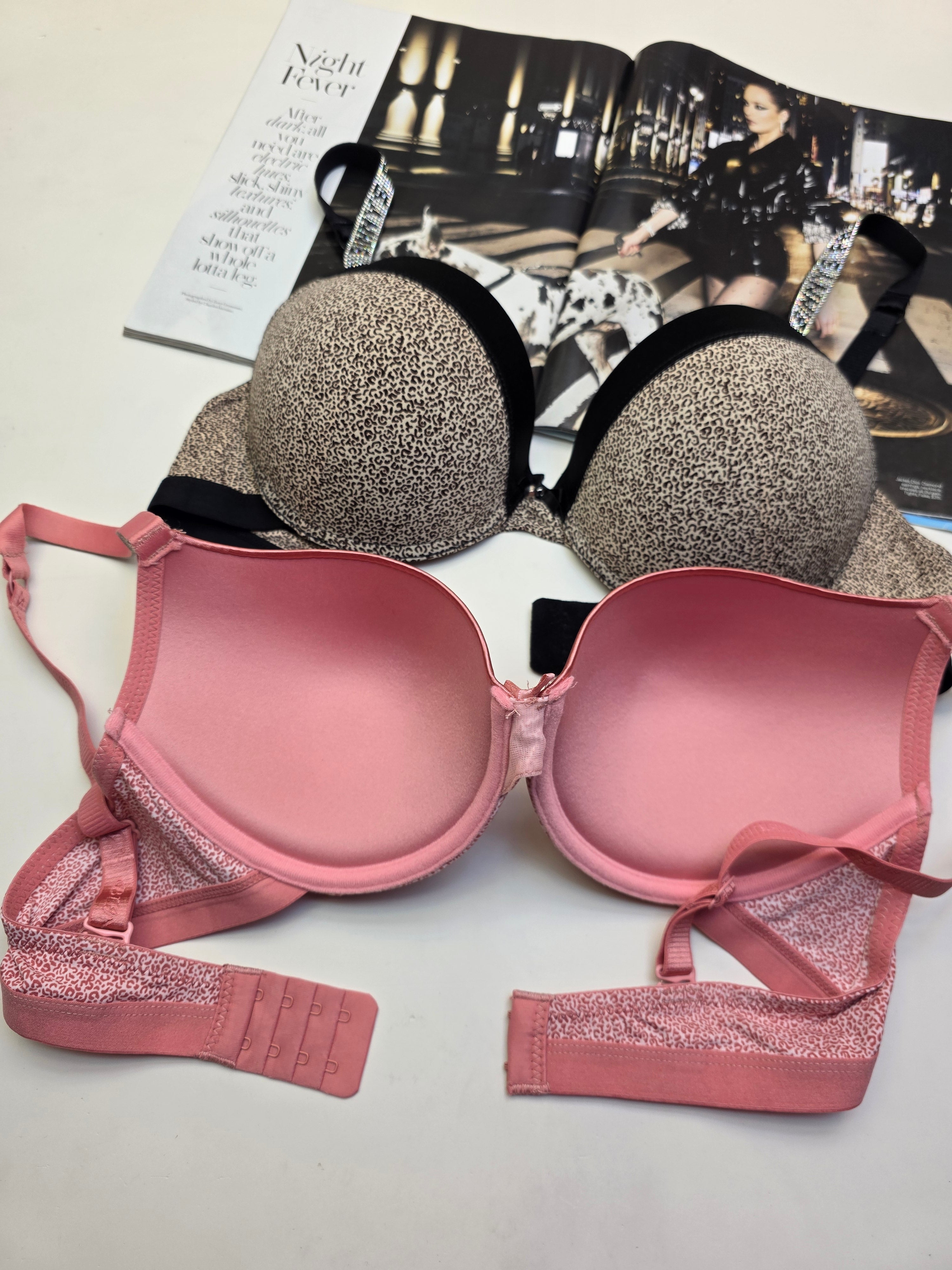 (36-42)C Binny's Thin Pad Plunge Bra (147)