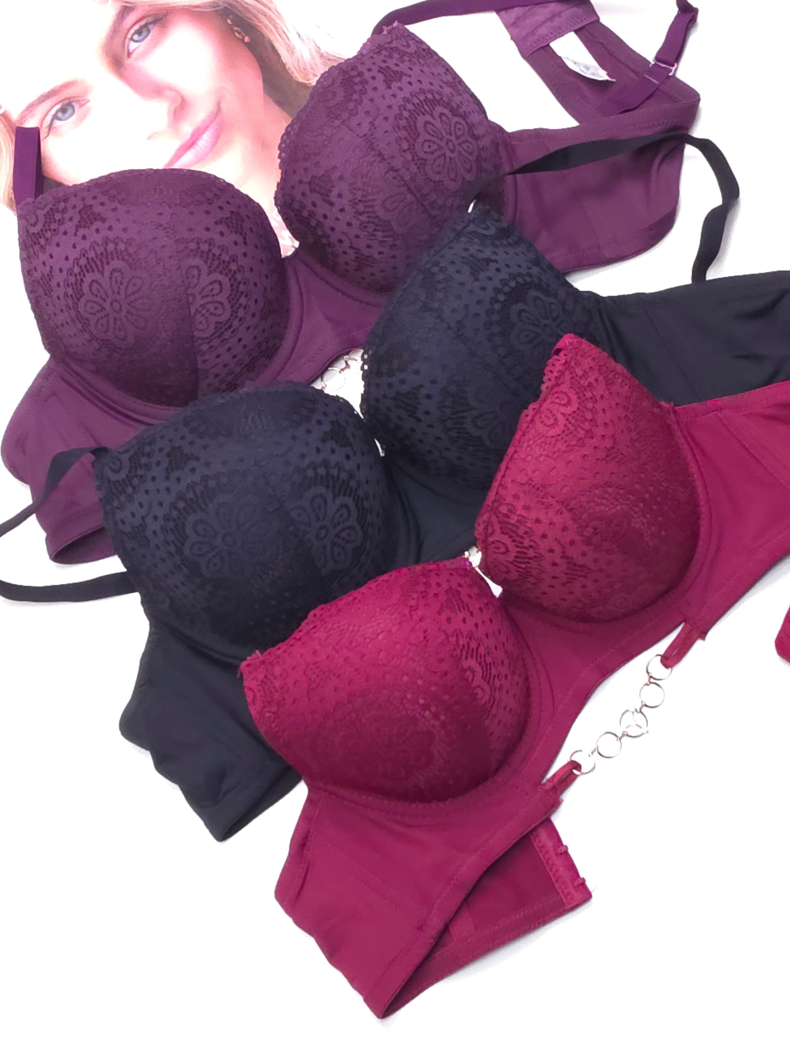 (36-42)C Cupsize Full Coverage Underwire Bra(56)*