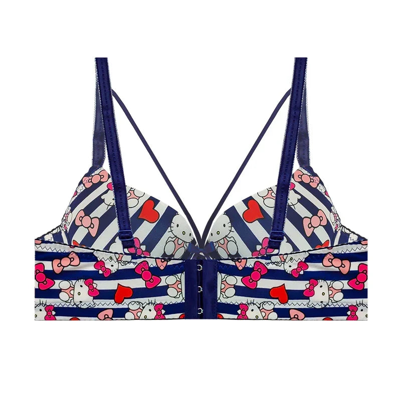 (36-42)b/c  size Hello Kitty Daily-wear Push-up Bra(144)*