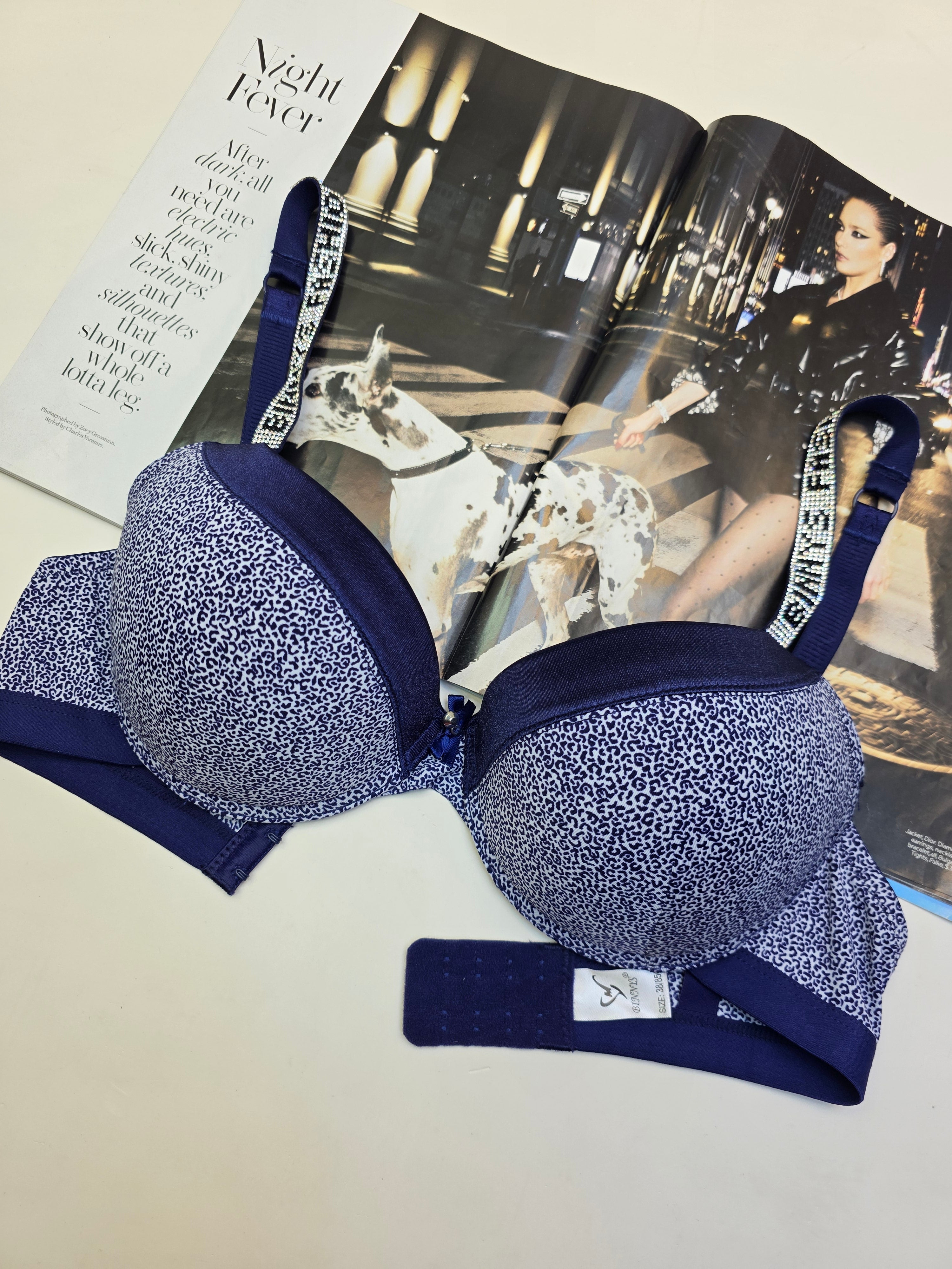 (36-42)C Binny's Thin Pad Plunge Bra (147)