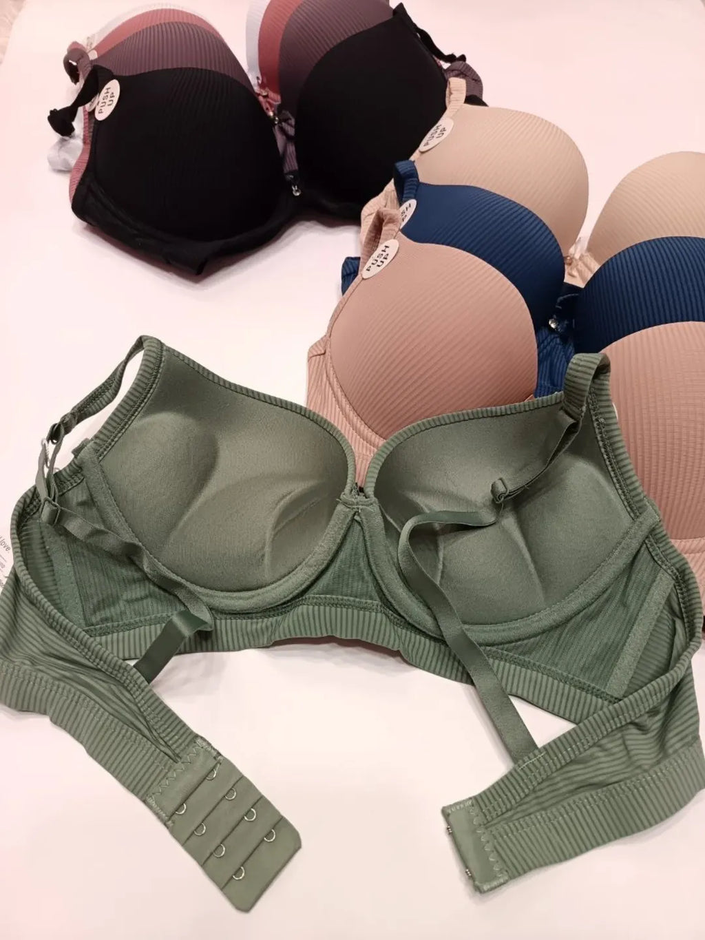 (34-40)B Premium Range Double  Padded Push-up Wired Bra (175)*