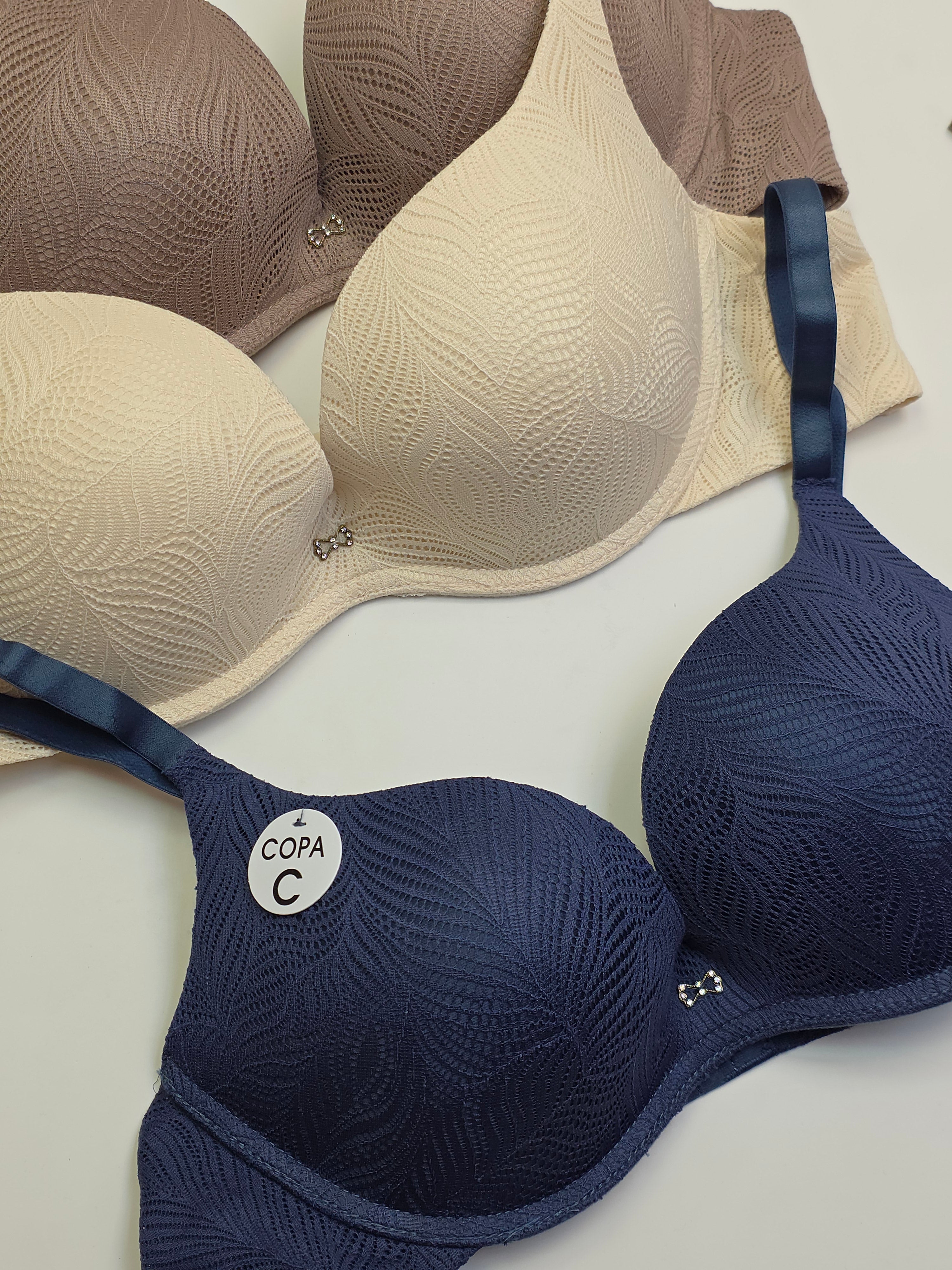 (38-42)C Chanvie Leen Sensitive Skin Soft Padded Pushup Wired Bra (166)*