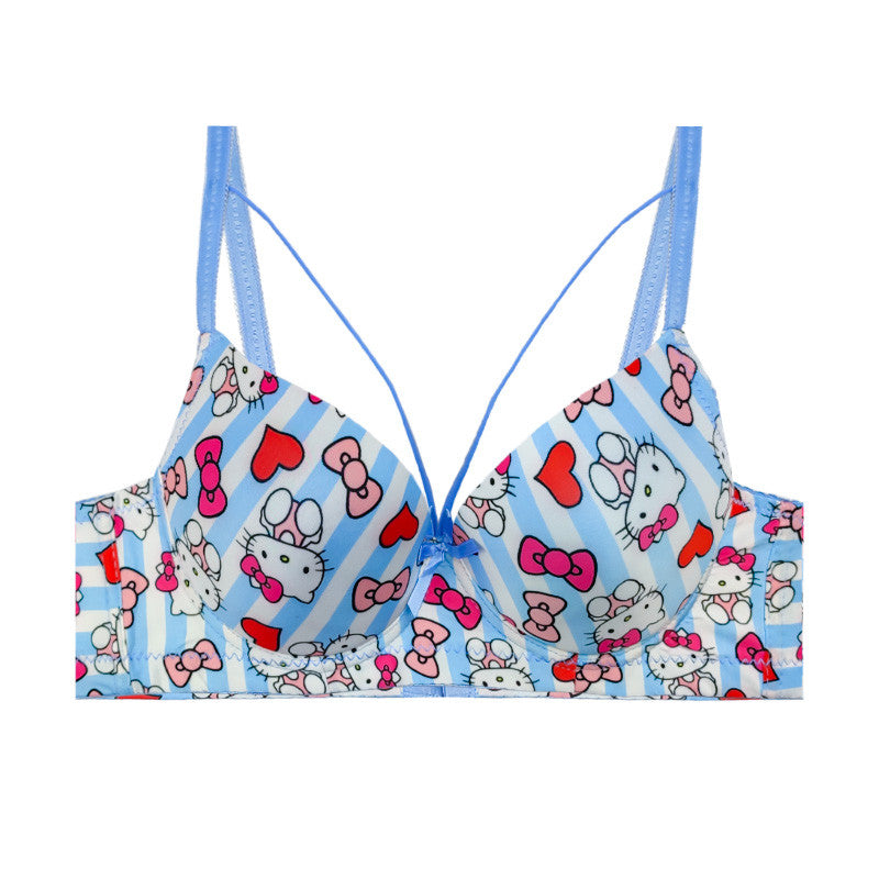 (36-42)b/c  size Hello Kitty Daily-wear Push-up Bra(144)*