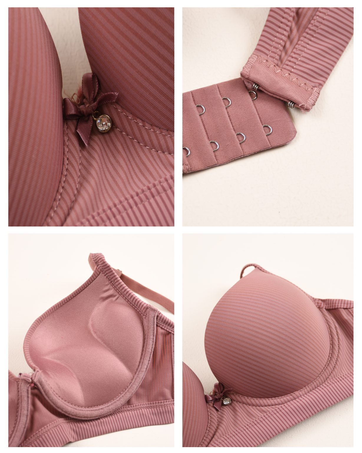 (34-40)B Premium Range Double  Padded Push-up Wired Bra (175)*