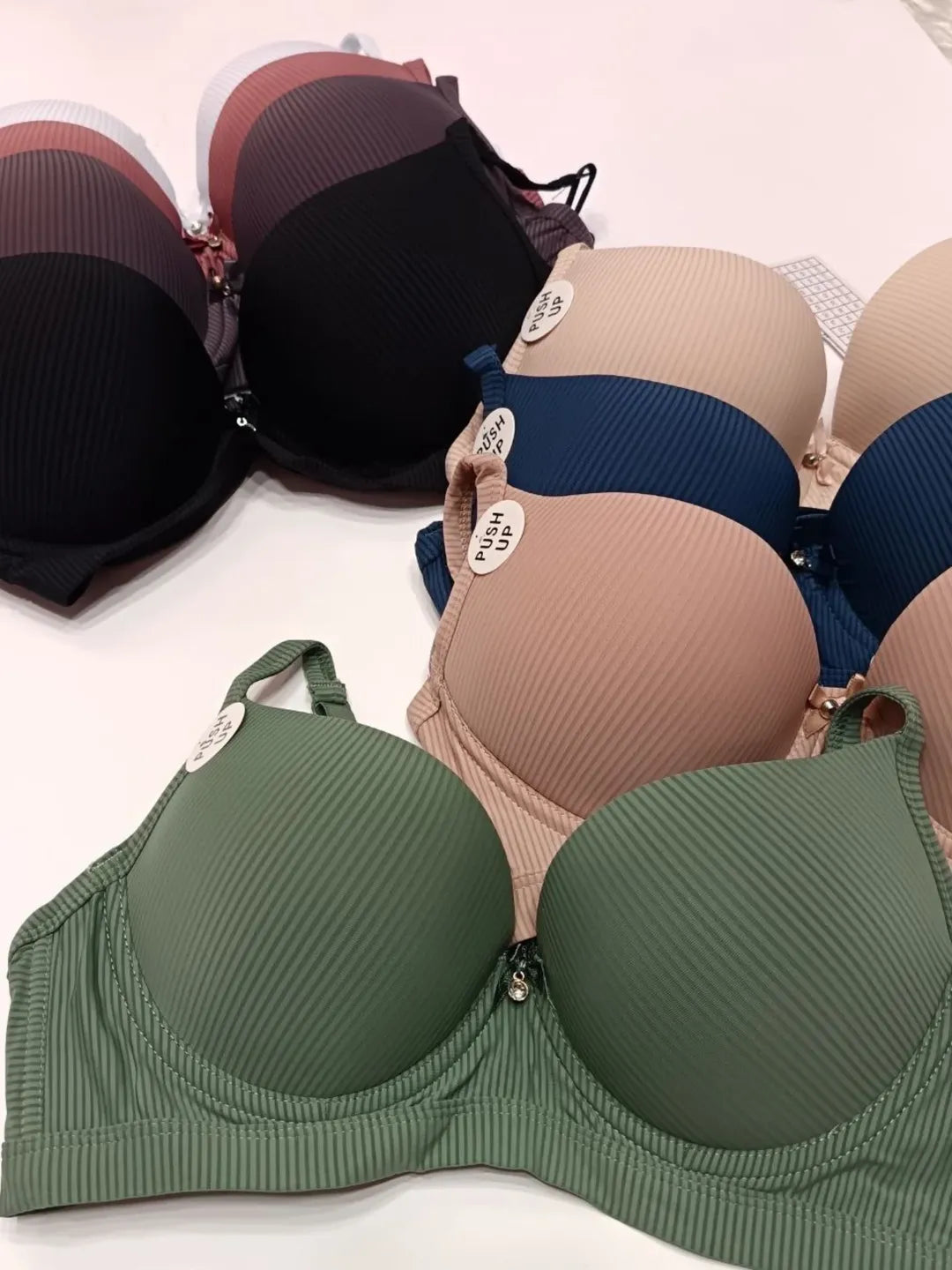 (34-40)B Premium Range Double  Padded Push-up Wired Bra (175)*